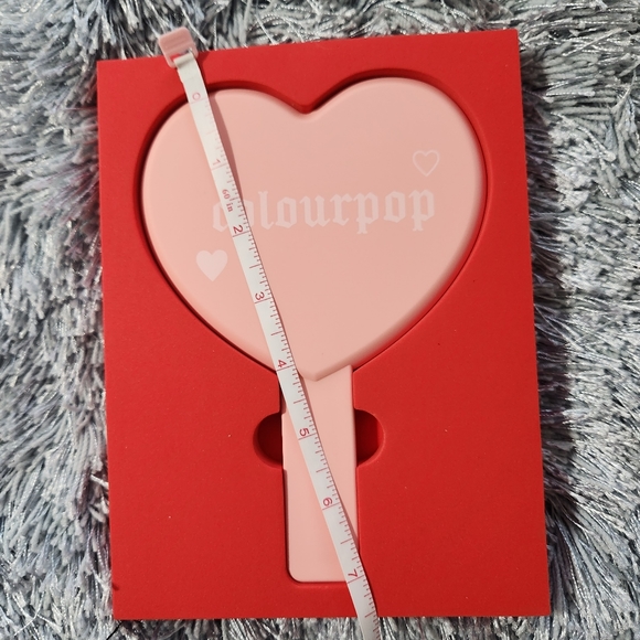 Colourpop Pink Heart Shape Hand Mirror - Picture 7 of 7